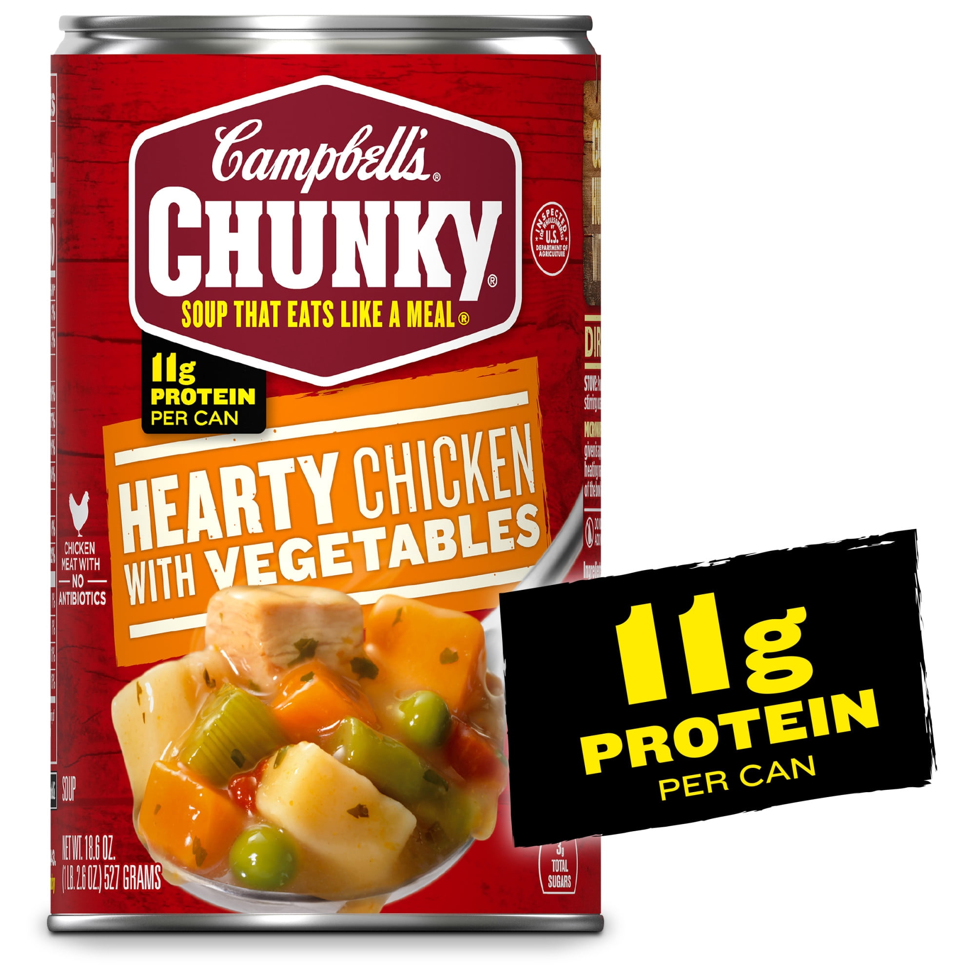 Chunky Soup Texas-Style BBQ Burger with Natural Smoke Flavor 18.8