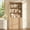 Oak, variant on Tall Book Shelf and Bookcase, 31.5" Wide Wooden Bookcase with Doors, Modern Book Case with Large Storage, Mid-Century Modern Bookshelves for Home Office, Living Room