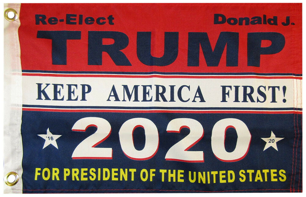 12x18 TRUMP 2016 FLAG 12X18 INCHES UV PROTECTED & Grommets 