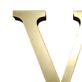 thumbnail image 3 of Arte Pared Alphabet Gold Letters English Pegatinas Mirror Acrílico 3D+Eva (V), 3 of 9