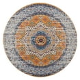 thumbnail image 5 of Manhattan MAN-34 Blue Bohemian Rug 5' 3" X 7 ' 6", 5 of 11