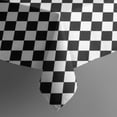 thumbnail image 5 of Black White Diamond Checkered Pattern Square Tablecloth,Waterproof Square Table Cover,Wipeable Spillproof Washable Table Cover for Home Kitchen Party Decor 42"X42"(107x107cm), 5 of 6