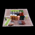 thumbnail image 3 of 2x Kits de pestillo Zulema para fabricación de alfombras de cojín DIY con patrón impreso, 3 of 8