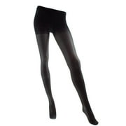 Legline Super Sheer 15-20mmHg Women's Sheer Stocking Pantyhose Closed Toe Color: Black, Size: Small