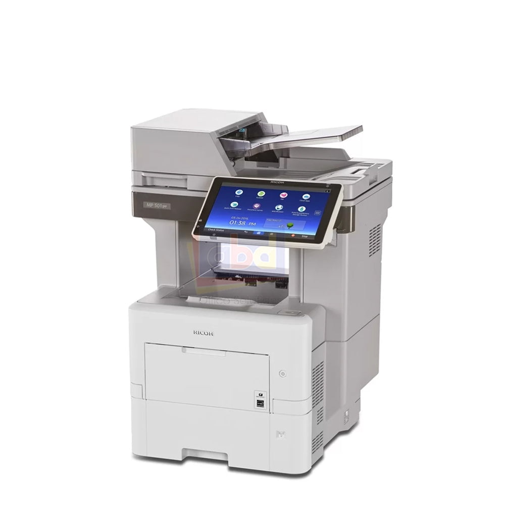 Restored Ricoh Aficio MP 501SPF - Mono / Laser MFP Printer Copier ...