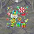 thumbnail image 4 of Inktastic Holiday Nutcracker and Candy for Christmas Boys or Girls Baby Bodysuit, 4 of 5