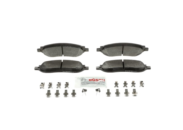 Bosch BE1068H Bosch Blue Semi-Metallic Brake Pads with Hardware