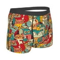 thumbnail image 3 of Balery Funny Owl Bird Men's Boxer Briefs, Soft and Breathable Cotton Underwear with nylon Waistband-X-Large, 3 of 9
