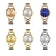 thumbnail image 3 of Reloj de lujo Curren 9007 plateado para mujer, 3 of 3