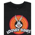 thumbnail image 3 of Looney Tunes Womens Black Short Sleeved T-Shirt, 3 of 6
