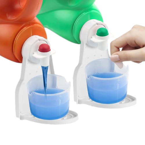 Laundry Detergent Cup Holder,Detergent Drip Catcher [2 Pack]