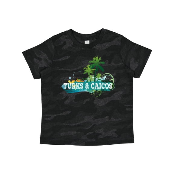 Inktastic Turks and Caicos Islands Boys or Girls Toddler T-Shirt