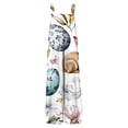 thumbnail image 4 of Easter Jumpsuit Overalls for Women Cute Bunny Egg Print Wide Leg Overalls Casual Spring Summer Outfits Long Baggy Easter Jumpsuits with Pockets, 4 of 6