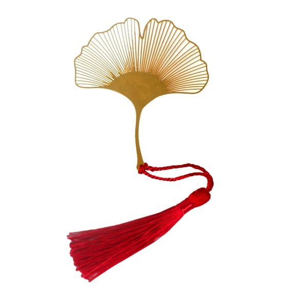 GOOHOCHY Tassels Metal Bookmark Brand Pages Metal Book Bookmark Elegant Bookmarks Golden