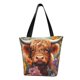thumbnail image 1 of Balery Countryside Colorful Floral Cow Bolsa de Hombro con Diseño, Bolsa Grande y Duradera, Bolsa Versátil para Compras, 1 of 6