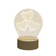 thumbnail image 4 of USB Acrylic Night Light Lamp Home Outdoor Decoration Gifts, Touch Lamp Crystal lamp Nightstand Light, For Kids Girls Room and Home Decorations, 4 of 7