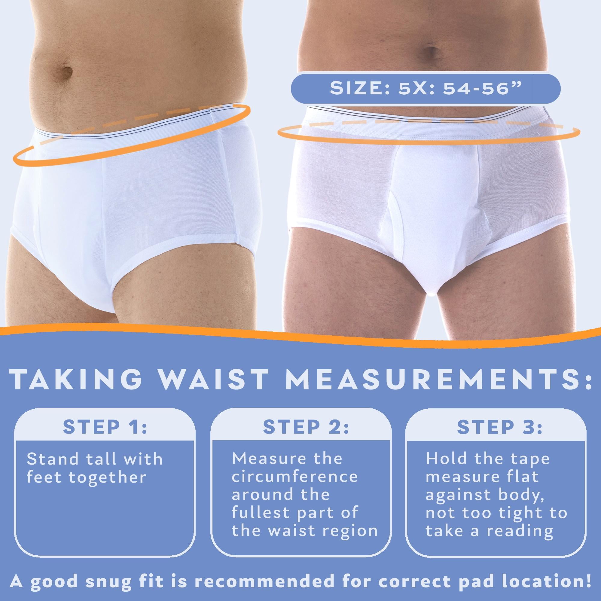 5 Types of Washable Incontinence Underwear for Men