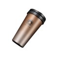 thumbnail image 1 of Billuyoard Tazas de café aisladas, taza de café de gran capacidad a prueba de fugas, caliente y fría, con tapa a prueba de fugas Mostrada Oro, 1 of 6