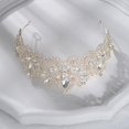 thumbnail image 3 of Mariage diadème Couronne Princesse Pageant Couronne Couronne d'argent pour Concours de Mariée Proms de Mariage Princesse Parties Anniversaire Crown Shuxiu Wang 9024715013132, 3 of 5