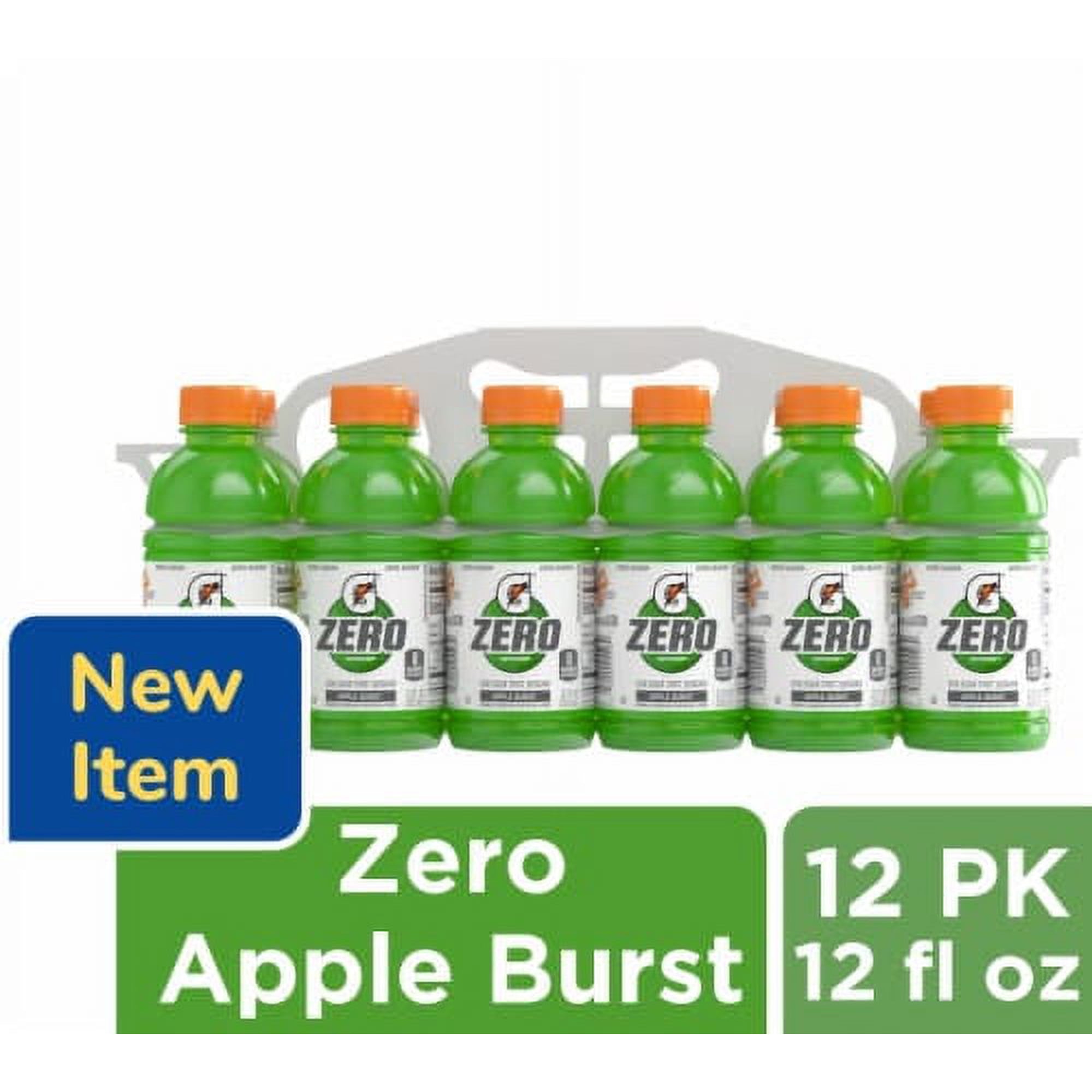 Gatorade Zero Sugar Green Apple Burst Sports Drink Multipack Bottles