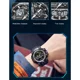 thumbnail image 4 of Reloj Sanda-3133 Impermeable Casual Correa Militar Color Negro/Dorado, 4 of 7