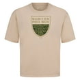 thumbnail image 2 of Men's Levelwear  Khaki Boston Red Sox Oversized Luxe Signature Knit Buckler T-Shirt, 2 of 3
