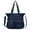 Blue, variant on Angelkiss Hobo Shouder Purses for Women Crossbody Bag with Adjustable Long Straps Ultra Soft with Multiple Pockets
