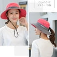 thumbnail image 3 of Dopebox Yard Decorations Outdoor Foldable Outdoor Sun Hat Fisherman Hat Summer Sun Hat Cycling Trip, Garden Supplies (Orange), 3 of 11