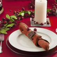 thumbnail image 3 of Servilletas de gasa Servilletas de cena arrugadas Servilletas de mesa Servilletas de tela decorativas (Claret, 1 Claret, 3 of 5
