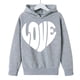 thumbnail image 3 of Sudadera con capucha y estampado de corazón de San Valentín, sudadera de manga larga para niños y niñas, chaqueta para niñas de talla mediana y grande., 3 of 7