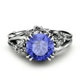 thumbnail image 2 of Nature And Vintage Inspired Tanzanite Engagement Ring, 2 of 4