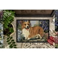 thumbnail image 3 of Carolines Treasures PPP3258MAT Corgi Garden Georgi Door Mat Indoor Rug or Outdoor Welcome Mat 18x27 Doormat  18H X 27W, 3 of 3