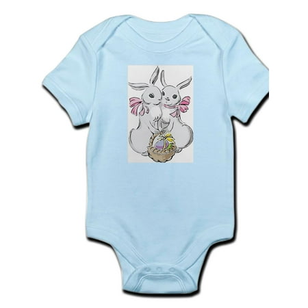 

CafePress - Easter Rabbits Infant Bodysuit - Baby Light Bodysuit