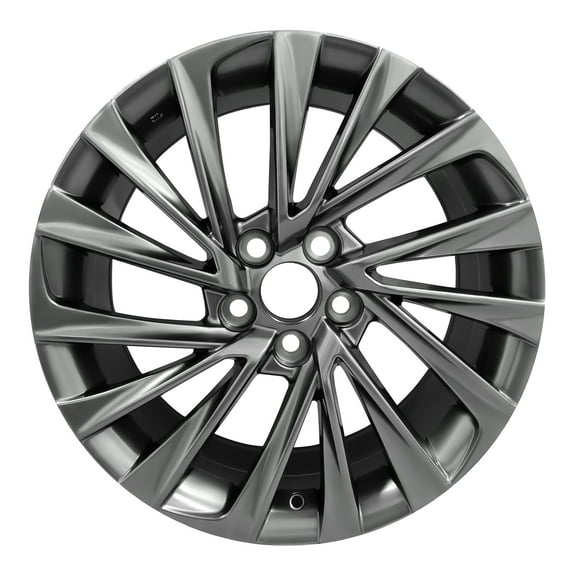Lexus Styled Wheels 18x8 Hyper Black 1pc