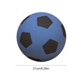 thumbnail image 2 of Balón de fútbol silencioso de 18/21/24 cm balón de fútbol suave balón de fútbol para interiores balón de fútbol de poco ruido balón de rebote silencioso para adultos niños y niñas, 2 of 7