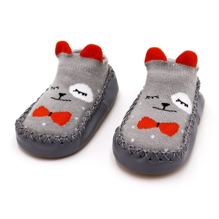 

Baby Toddler Shoes Soft Soled Cute Cartoon Non-slip Floor Shoes