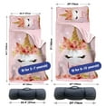 thumbnail image 6 of KAINSY Personalized Toddler Nap Mat with Name for Preschool Daycare and Kindergarten, Customized Sleeping Bag with Pillow Case and Blanket Quilt, Kids Slumber Bags Napping Mats for Girls, 6 of 8