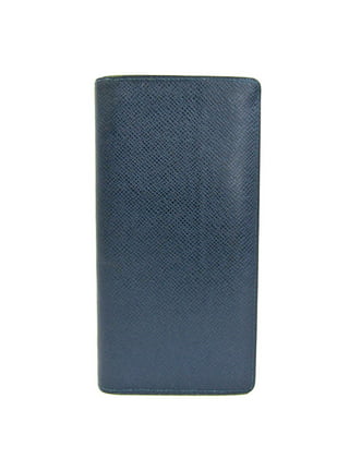 Louis Vuitton Utah Long Wallet M64138 Men's Utah Leather Long Wallet  (bi-fold) Navy Blue