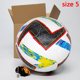 thumbnail image 3 of Balón de fútbol de PU sin costuras, balones de fútbol de alta calidad, balón de entrenamiento para partidos de equipo, tamaño 5, para adultos, 3 of 5