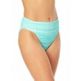 thumbnail image 3 of No Boundaries Emery Shirred Midrise High Leg, Swimwear Bottoms (Women's), 3 of 4