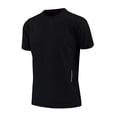 thumbnail image 3 of Kids Basic Shirts Summer Crew Neck Breathable Soft T Shirt Lightweight Short Sleeve Workout Tops for Girls Boys 3-14 Years, 3 of 5