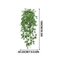 thumbnail image 3 of Fake Hanging Plants 40" Fake Ivy Vine Artificial Ivy Leaves for Wedding Wall House Room Patio Indoor Outdoor Home Office Farmhouse Decor (No Baskets), 3 of 7