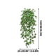 thumbnail image 3 of Colgante de pared verde artificial - enredadera de hiedra plástica de 100 cm de longitud con 168 hojas para decoración interior, hogar, apartamento, oficina, escalera, 3 of 7