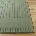 thumbnail image 2 of Hauteloom Arnona Wool Living Room, Bedroom Area Rug - Contemporary - Green - 5' x 7'6", 2 of 8
