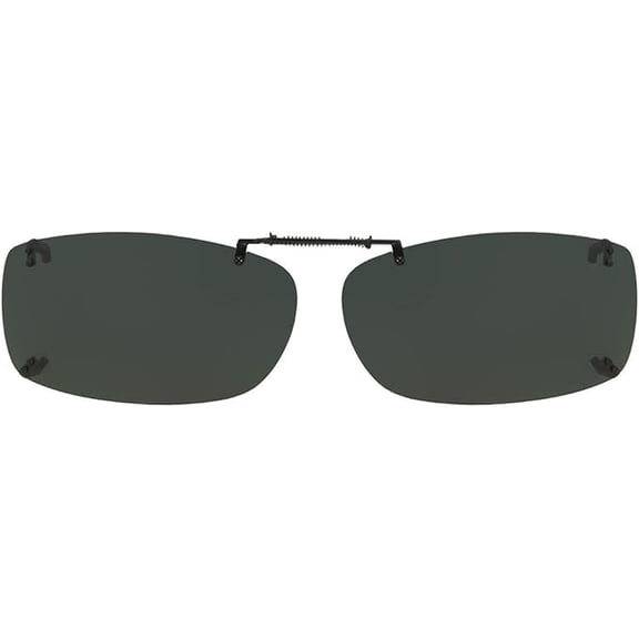 Solar Shield 56 Rec A Polarized Clip-On Sunglasses – Plastic Frame and Lens