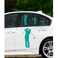thumbnail image 3 of Surfer on The Beach Sketch - 5" - Die-Cut Sticker - for Cars, Trucks, Windows, Laptops, Tablets 3.0 mil Thick - Black, 3 of 4