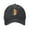 Black, variant on Chad Map Flag Adult Adjustable Classic Washed Casquette Cap Hat Baseball Cap For Man For Woman