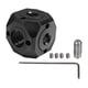 thumbnail image 2 of Adaptador de montaje de trípode con orificio de tornillo de 1/4 pulgadas y 1/8 pulgadas con tornillos, para cámara de acción , Asiento individual Soledad adaptador de trípode, 2 of 10