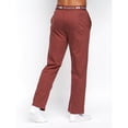 thumbnail image 2 of Crosshatch - Pantalones de Estar por Casa Setwells para Hombre (Rojo Intenso), 2 of 6