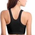 thumbnail image 2 of Raindrops Vest Bra Square Shape Ergonomic Design Sports Underwear Gym Wear For Women 1Pcs, 2 of 4